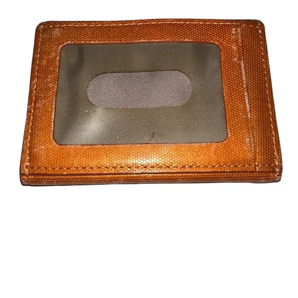 Tumi Wallet bifold orange - Picture 2 of 4